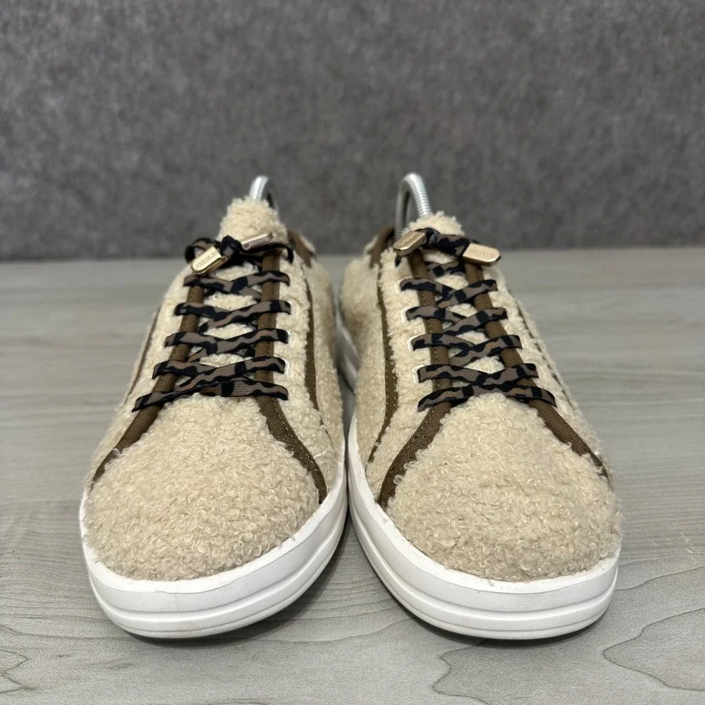 Hey‎ Dude Karina Sherpa Shoes Womens Size 9 Marshmallow Leo Beige Faux Fur
